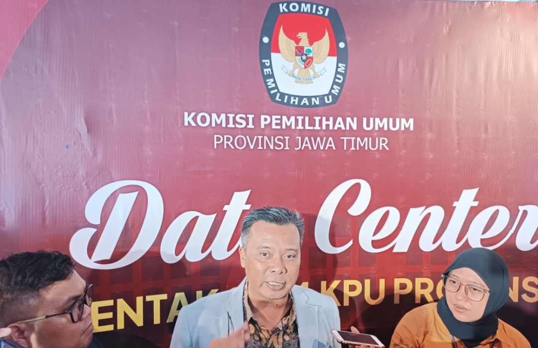 Komisioner KPU Jatim, Eka Insan Qoriawan. (Insani/Jurnas.net)
