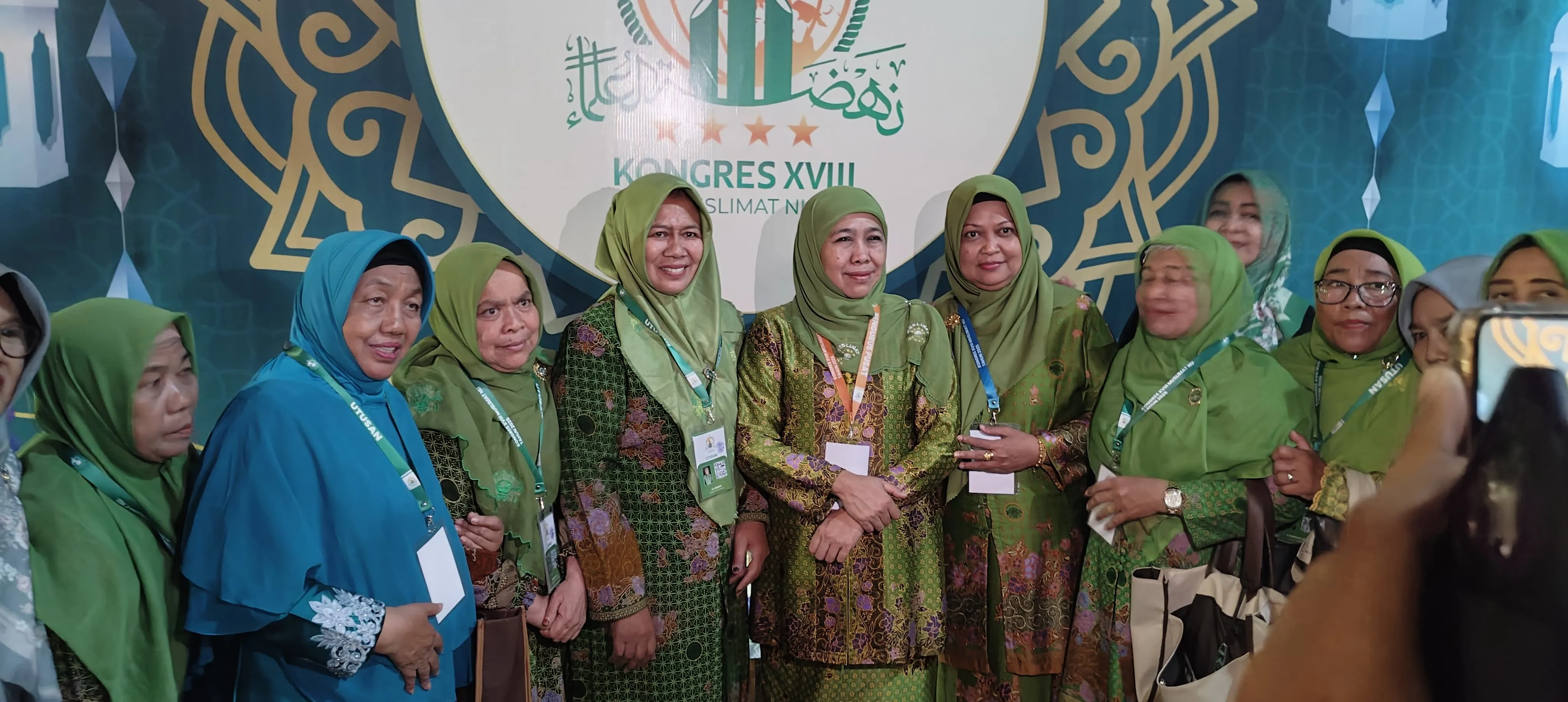 Khofifah Terpilih Ketua Umum Dewan Pembina dan Arifah Fauzi Pimpin PP Muslimat NU