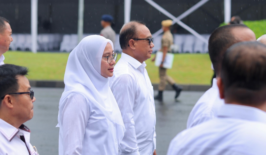 Bupati dan Wakil Bupati Banyuwangi, Ipuk Fiestiandani dan Mujiono. (Dok: Humas Pemkab Banyuwangi)