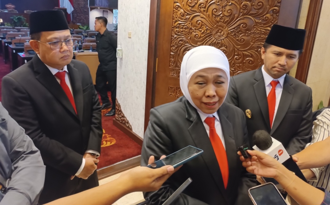 Gubernur Jawa Timur, Khofifah Indar Parawansa. (Insani/Jurnas.net)