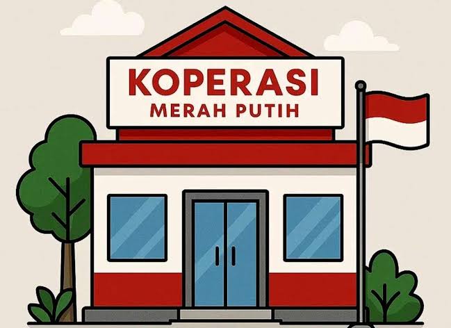 Ilustrasi Koperasi Merah Putih. (Istimewa)