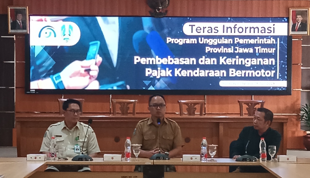 Kepala Subbidang PKB dan BBNKB Badan Pendapatan Daerah (Bapenda) Jawa Timur, Hendrik Kristian. (Insani/Jurnas.net)