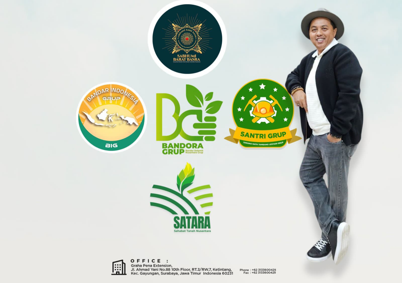 Founder & Owner Bandar Indonesia Grup (BIG), Khalilur R. Abdullah Sahlawiy. (Istimewa)