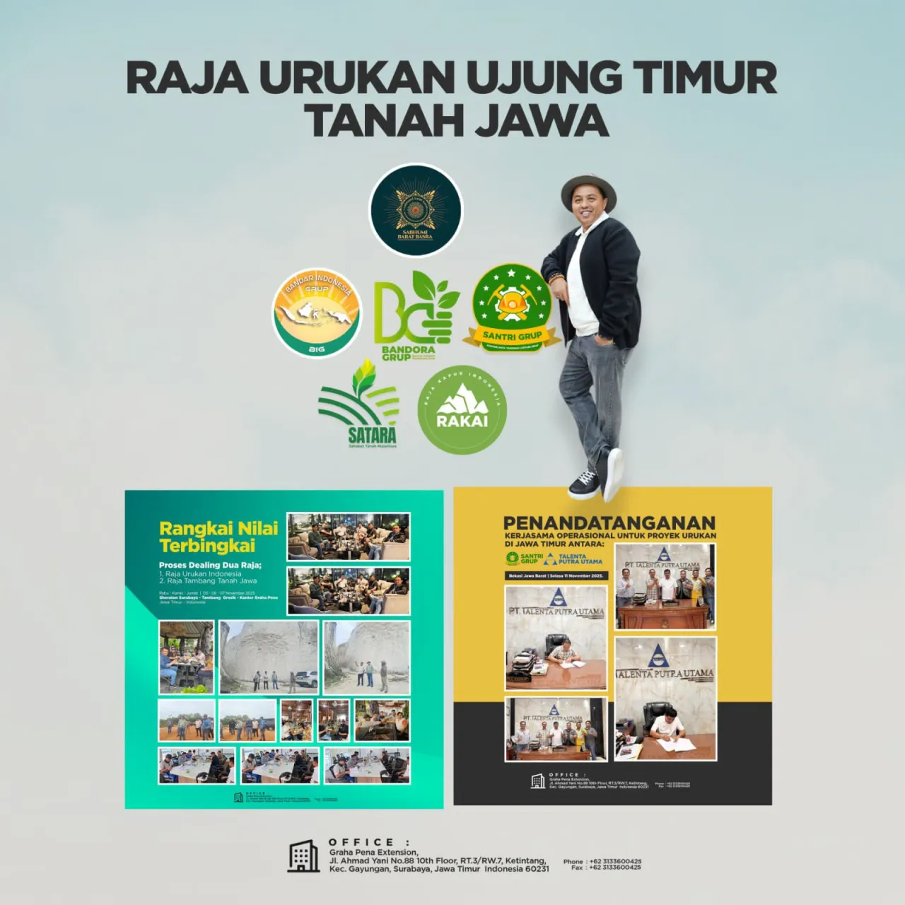 Lima Raksasa Tambang di Jatim Tunjuk SANTRI Grup Jadi Kontraktor Utama: Bidik Proyek Triliunan