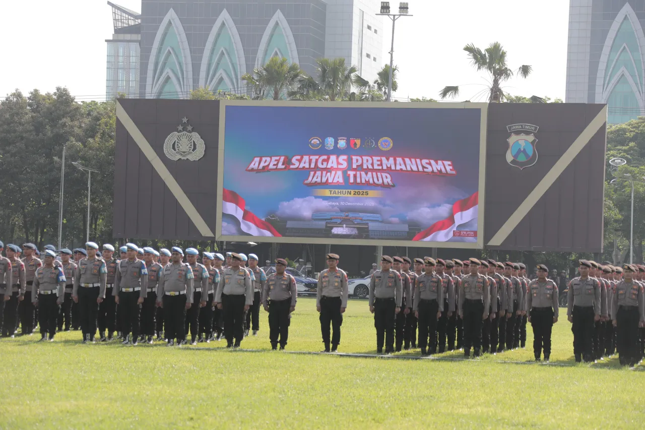 Polda Jatim Bentuk Satgas Premanisme Antisipasi Kejahatan Jalanan Jelang Nataru