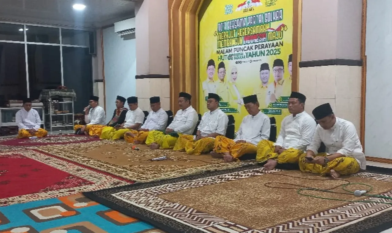 Puncak HUT ke-61: Golkar Jatim Gelar Doa Serentak untuk Korban Bencana Sumatera dan Aceh