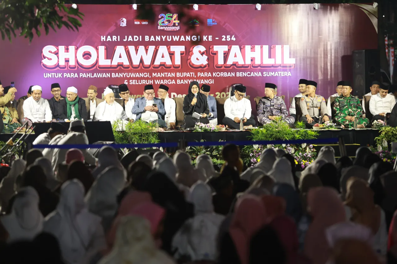 Malam Tahun Baru Tanpa Gemerlap Kembang Api, Banyuwangi Pilih Doa dan Refleksi