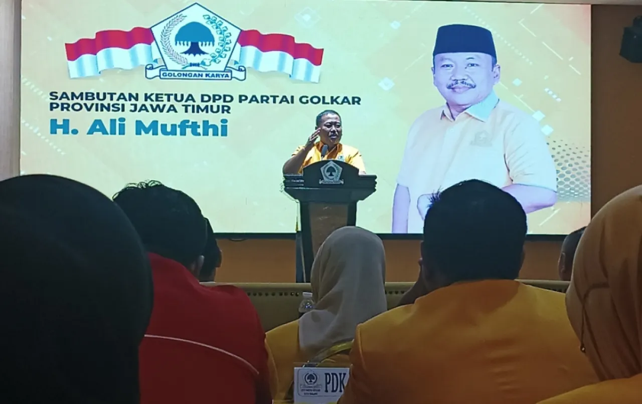 Ali Mufthi Ajak Kader Kedepankan Kesabaran dan Etika Politik di Musda XI Golkar Kota Malang
