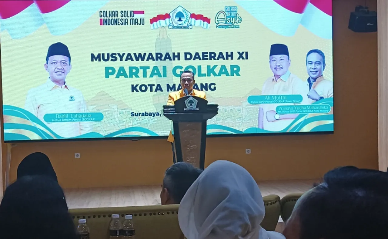 Pimpin Golkar Kota Malang, Joko Prihatin Target Delapan Kursi di Pemilu 2029