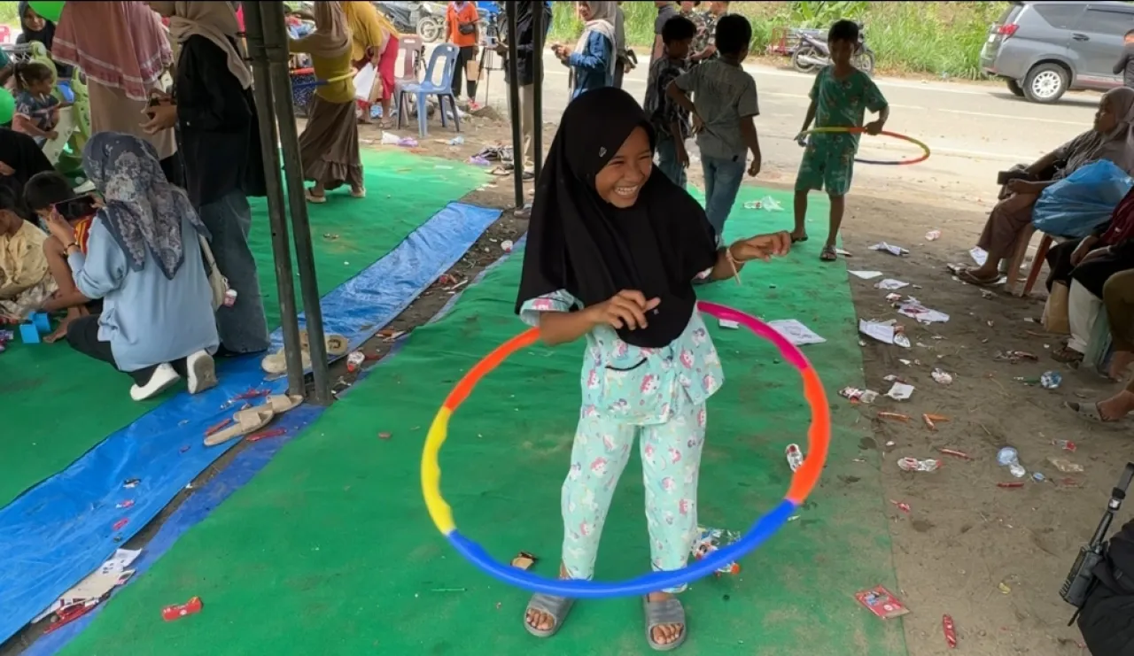Tak Hanya Padamkan Api, Damkar Banda Aceh Pulihkan Trauma Anak-anak Pascabencana