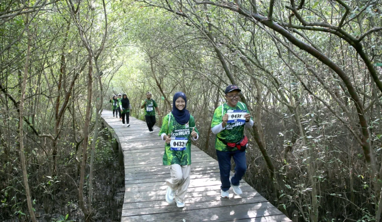 Kunjungan Kebun Raya Mangrove Surabaya Tembus 86 Ribu Orang Sepanjang 2025