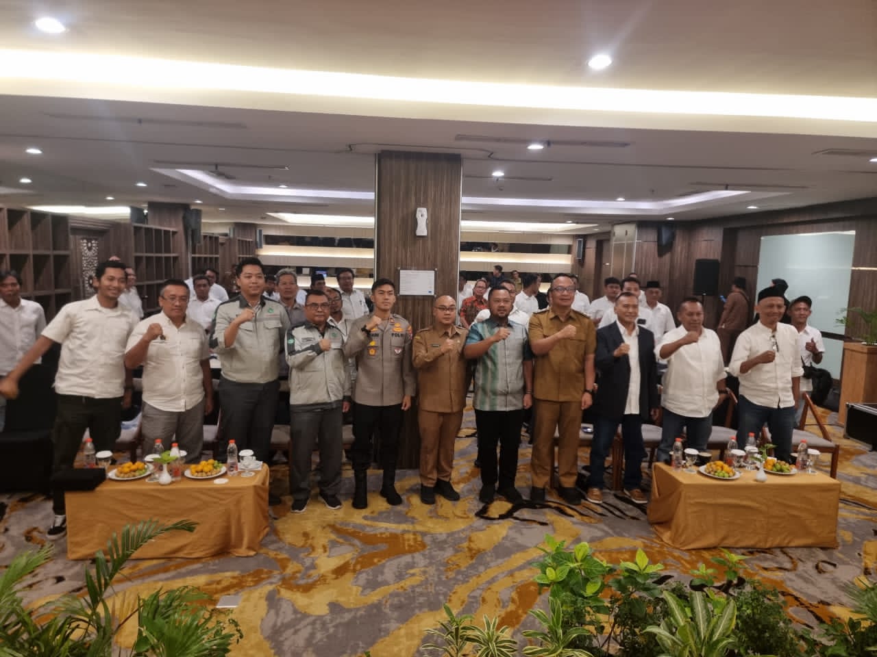 Persatuan Wartawan Indonesia (PWI) Gresik resmi membuka Uji Kompetensi Wartawan (UKW) 2025. (Faizul/Jurnas.net)