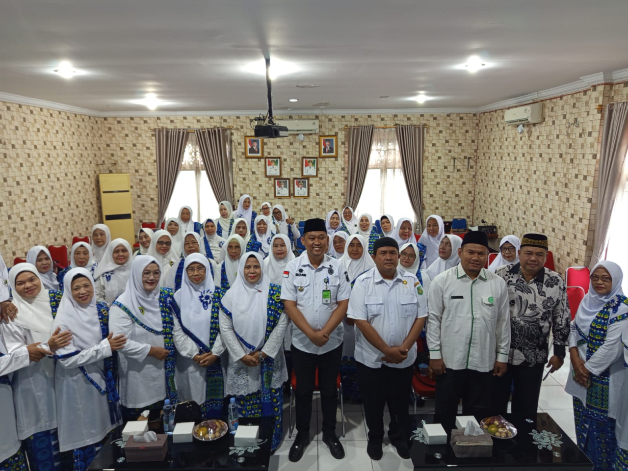 Muscab pertama BKMT Medan Maimun dengan agenda pemilihan ketua yang digelar Rabu, 26 November 2025 di Aula Kantor Camat Medan Maimun. (Dok Istimewa)