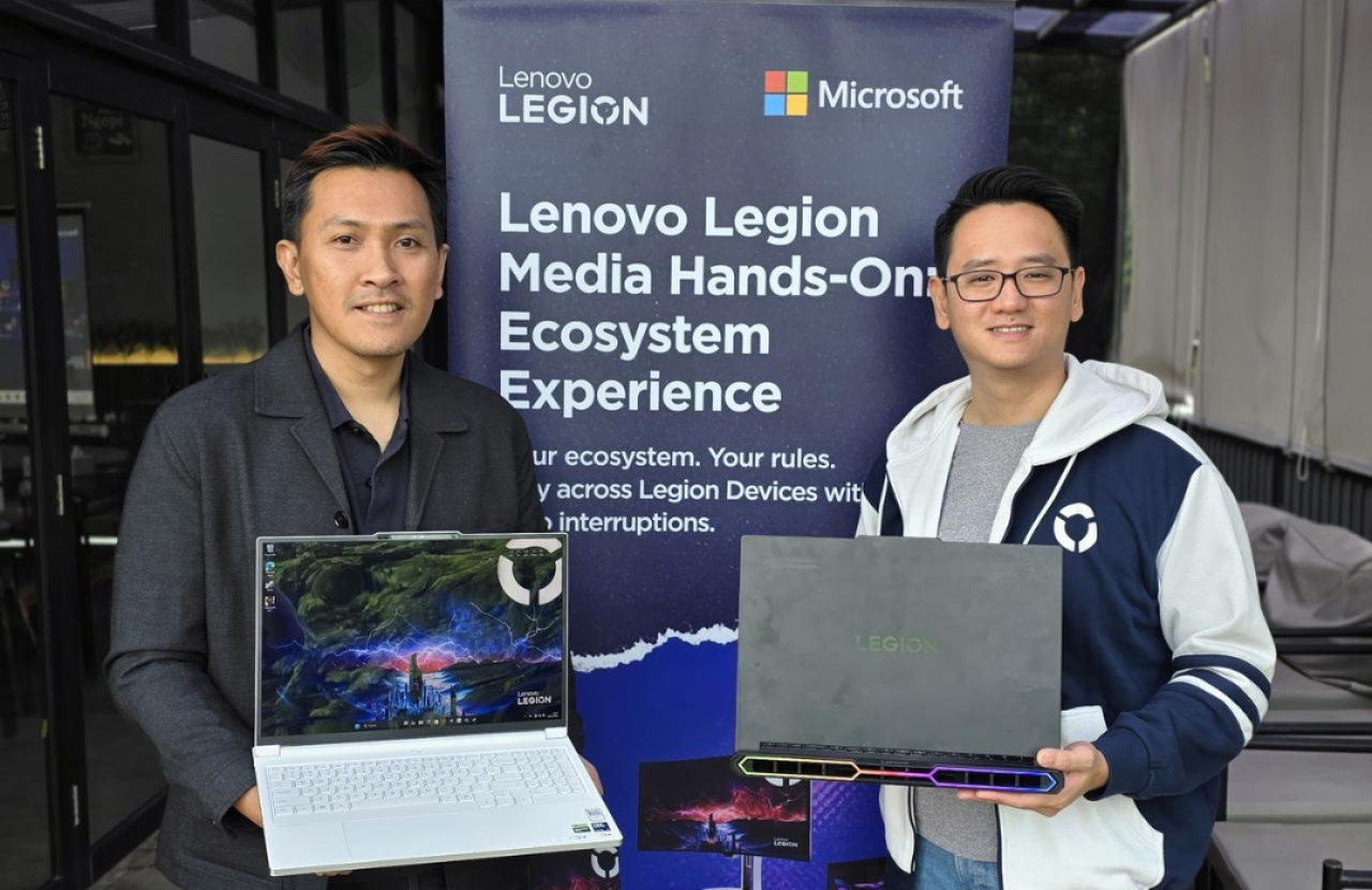 Lenovo Luncurkan Ekosistem Legion Gen-10 di Surabaya: Performa Gaming Naik Level. (Insani/Jurnas.net)