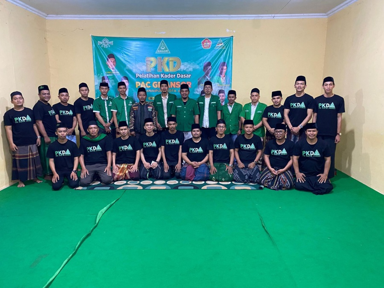 Para Peserta PKD PC GP Ansor Kota Jambi. (Humas GP Ansor Jambi)