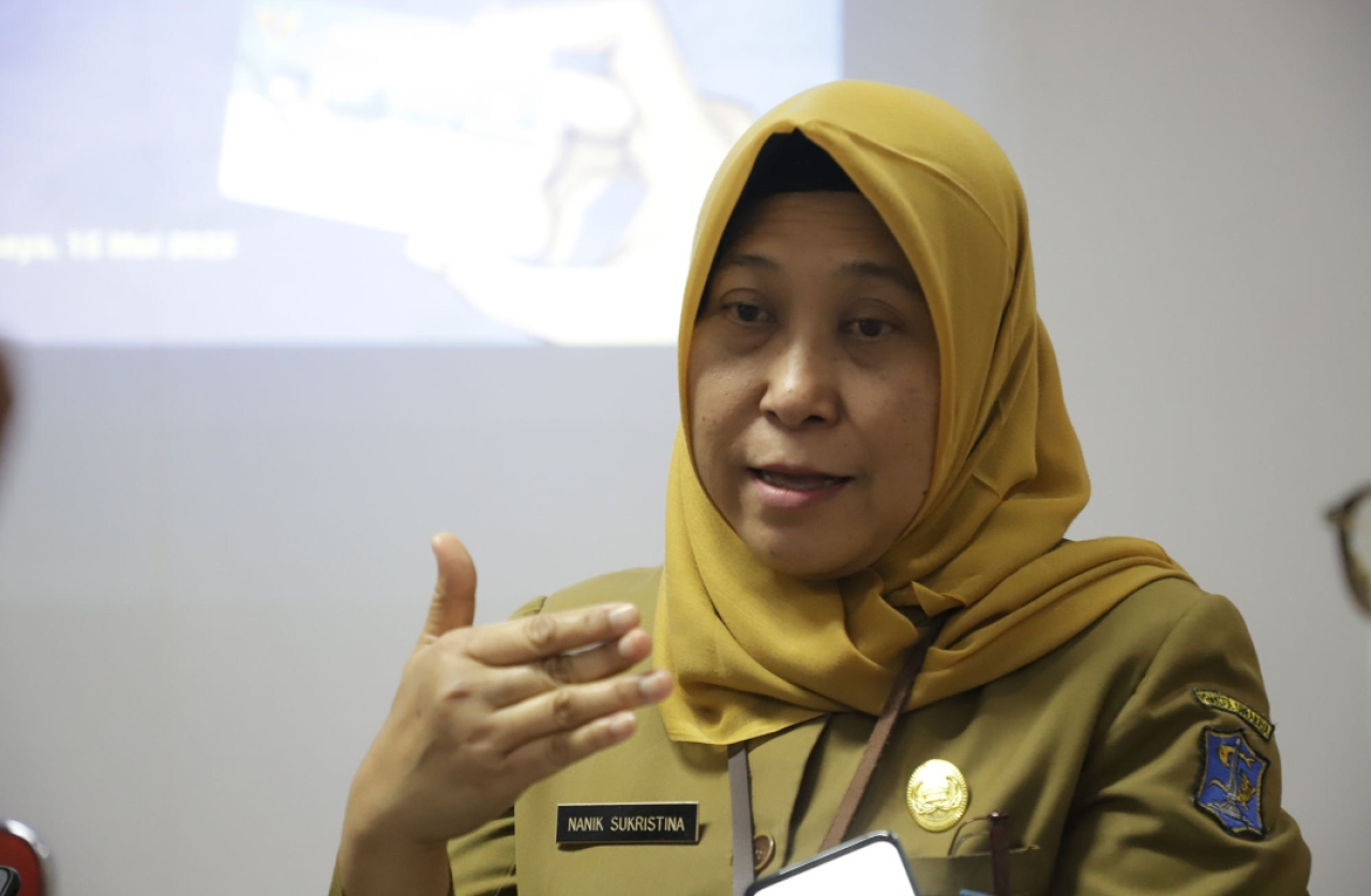 Kepala Dinas Kesehatan (Dinkes) Surabaya, Nanik Sukristina. (Humas Pemkot Surabaya)