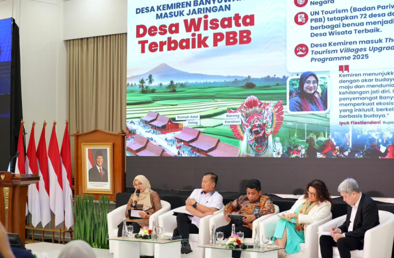 Indonesia's Geopark Leader Forum yang digelar di kantor Bappenas. (Humas Pemkab Banyuwangi)