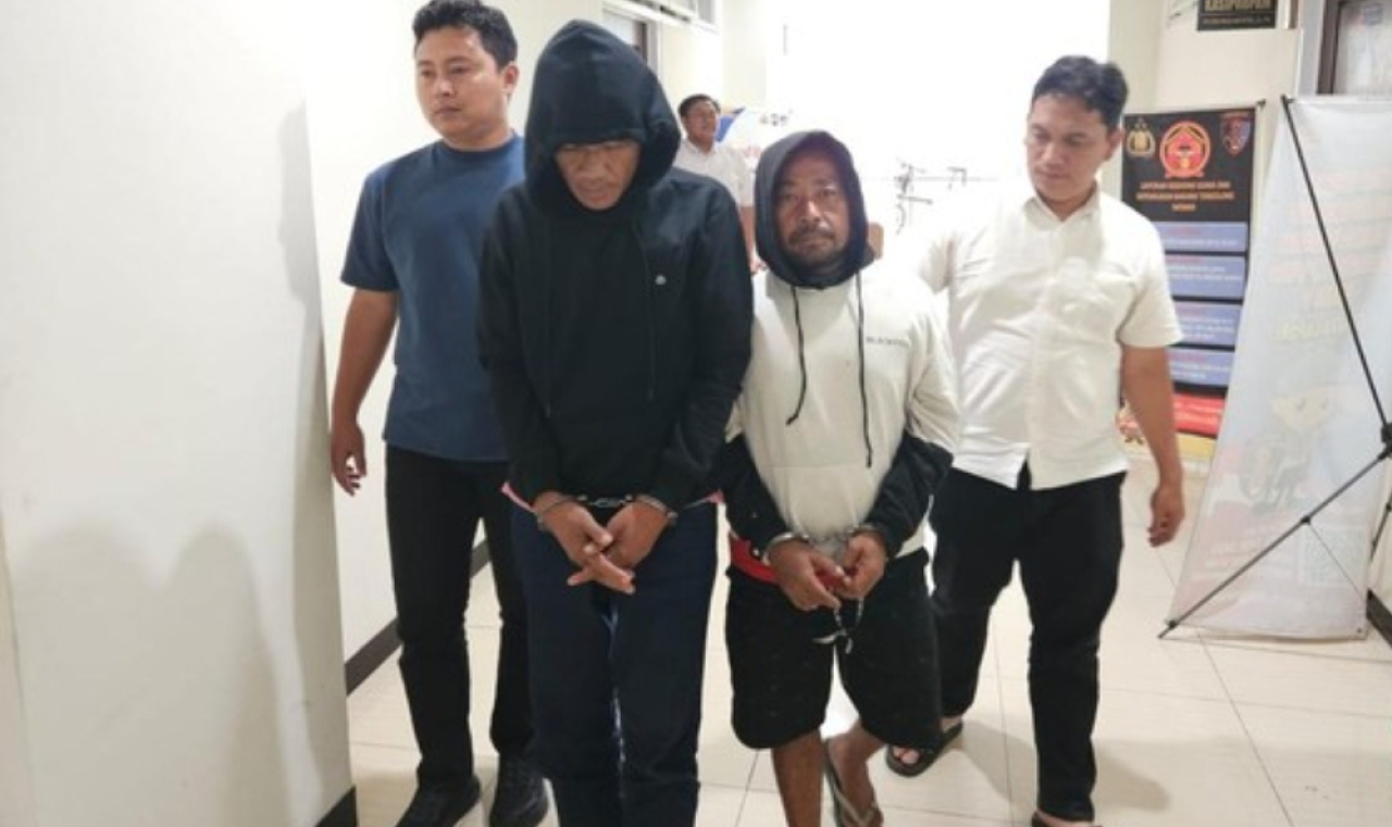 Dua warga Pulau Bawean diamankan Polres Gresik, karena kasus narkoba. (Istimewa)