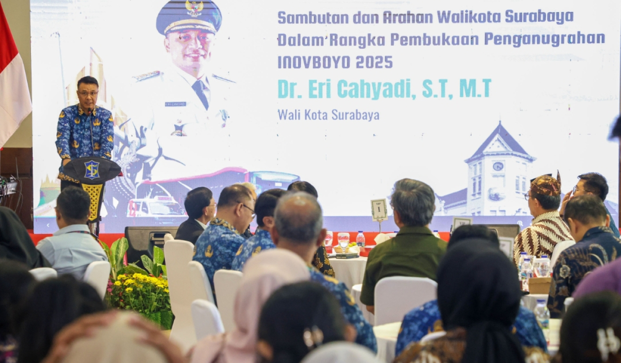 Asisten Pemerintahan dan Kesejahteraan Rakyat sekaligus Plt Kepala Dinas Komunikasi dan Informatika (Diskominfo) Kota Surabaya. M. Fikser. (Humas Pemkot Surabaya)