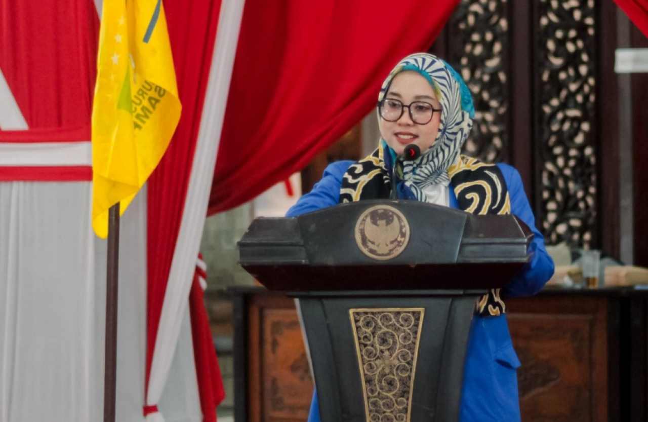 Ketua Korps PMII Puteri (KOPRI) Pengurus Koordinator Cabang (PKC) Jawa Timur, Kholisatul Hasanah. (Istimewa)