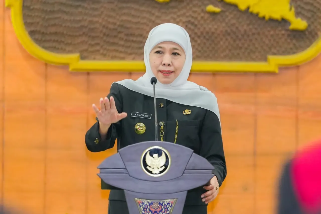 Khofifah Ubah Jadwal WFH ASN Pemprov Jatim Jadi Setiap Jumat Mulai Juni 2026, Layanan Publik Tetap Normal