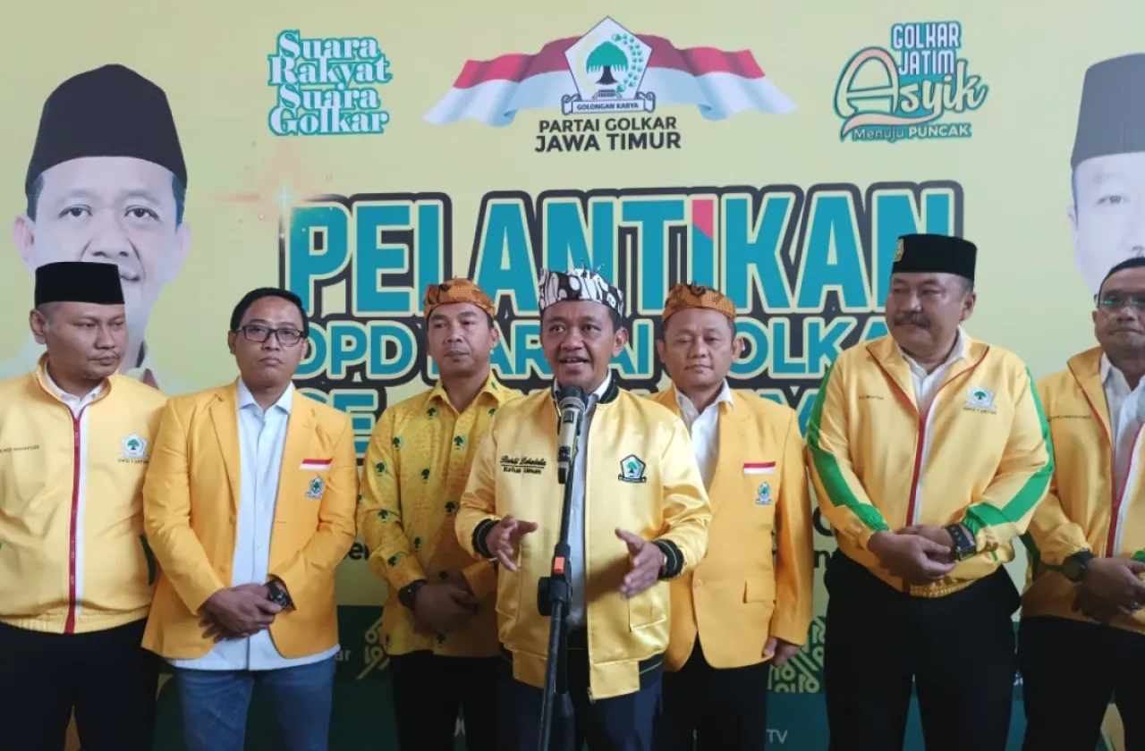 Bahlil Optimistis Golkar Jatim Tambah Kursi DPRD hingga DPR RI pada 2029