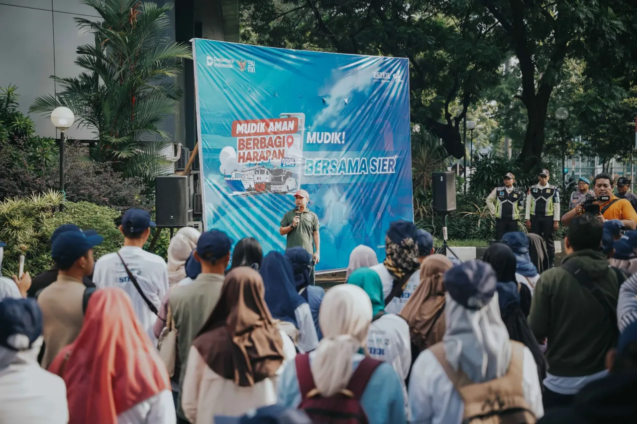 Baca juga : Antusiasme Tinggi, SIER Tambah Armada Mudik Gratis Jadi 12 Bus Jelang Lebaran 2026