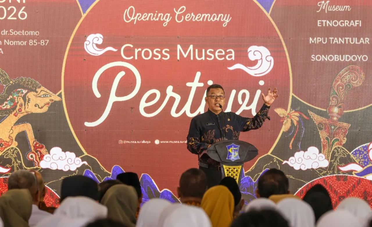 Pemkot Surabaya Ubah Wajah Museum Lewat Cross Musea Pertiwi 2026 yang Interaktif dan Imersif