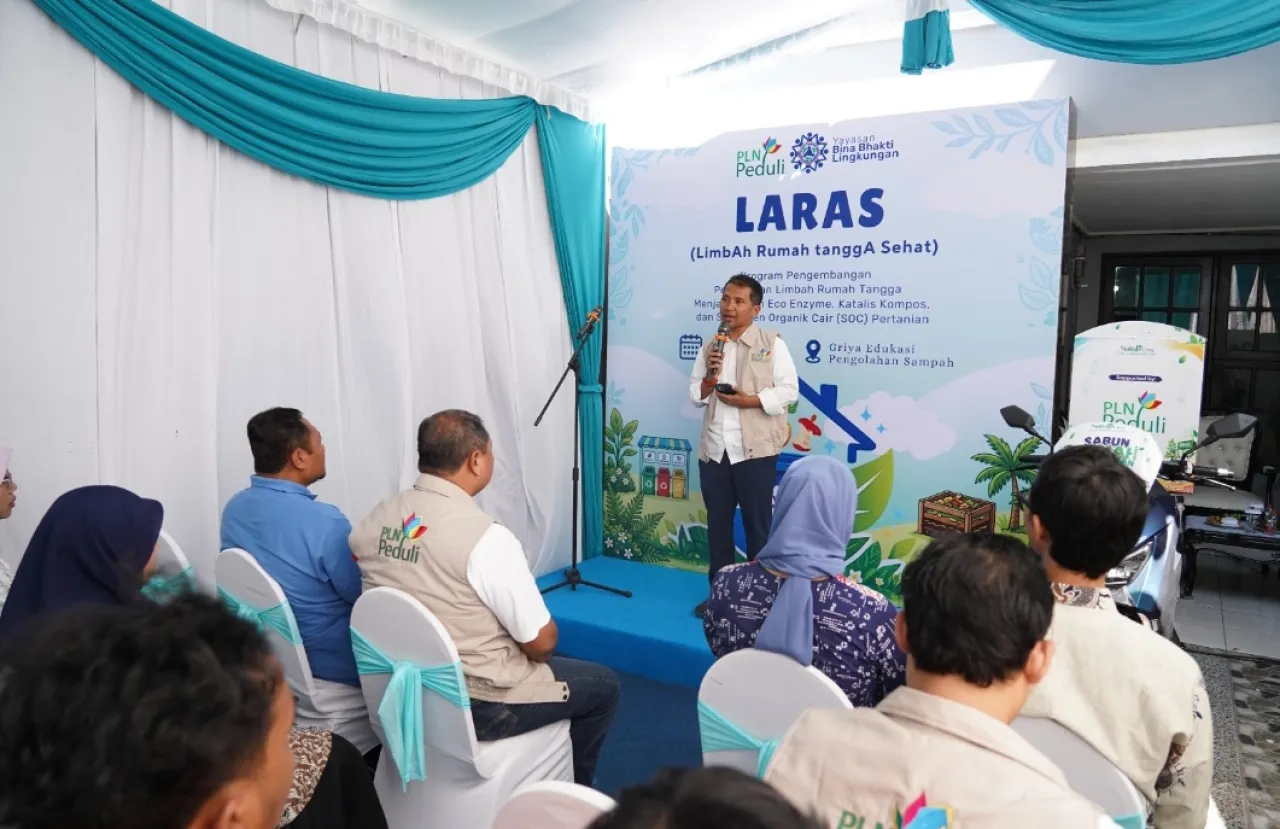 PLN UIT JBM Luncurkan Program LARAS, Sulap Limbah Rumah Tangga Jadi Produk Bernilai Ekonomi