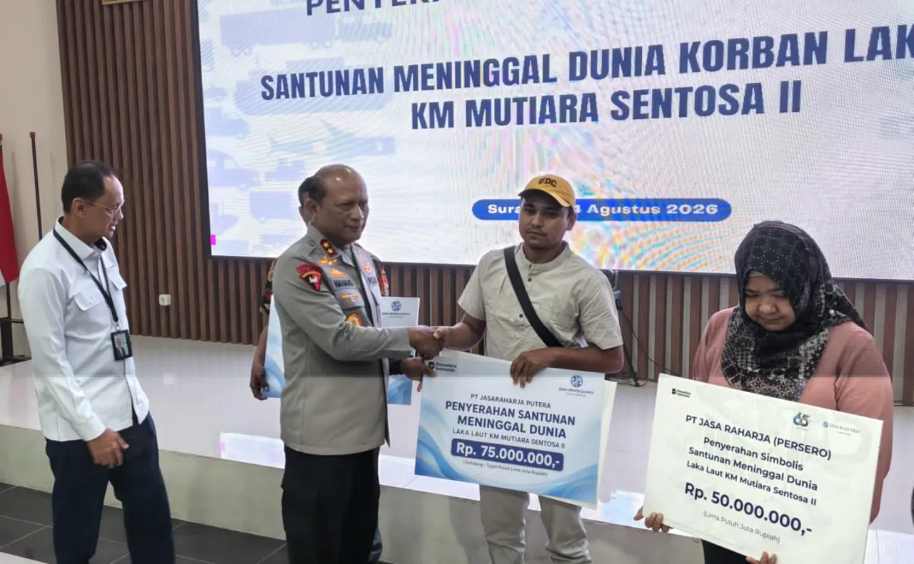 Baca juga : Wamenhub Kunjungi Korban KM Mutiara Sentosa II, Keluarga Korban Terima Santunan hingga Rp125 Juta