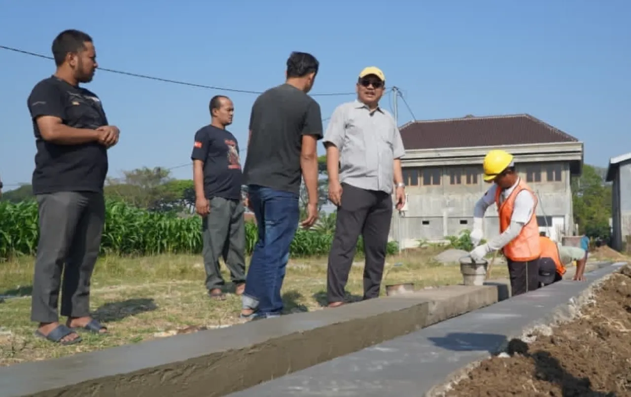 Ali Mufthi Tinjau Program Irigasi Berbasis Masyarakat di Ponorogo, Libatkan Petani dan Warga Lokal