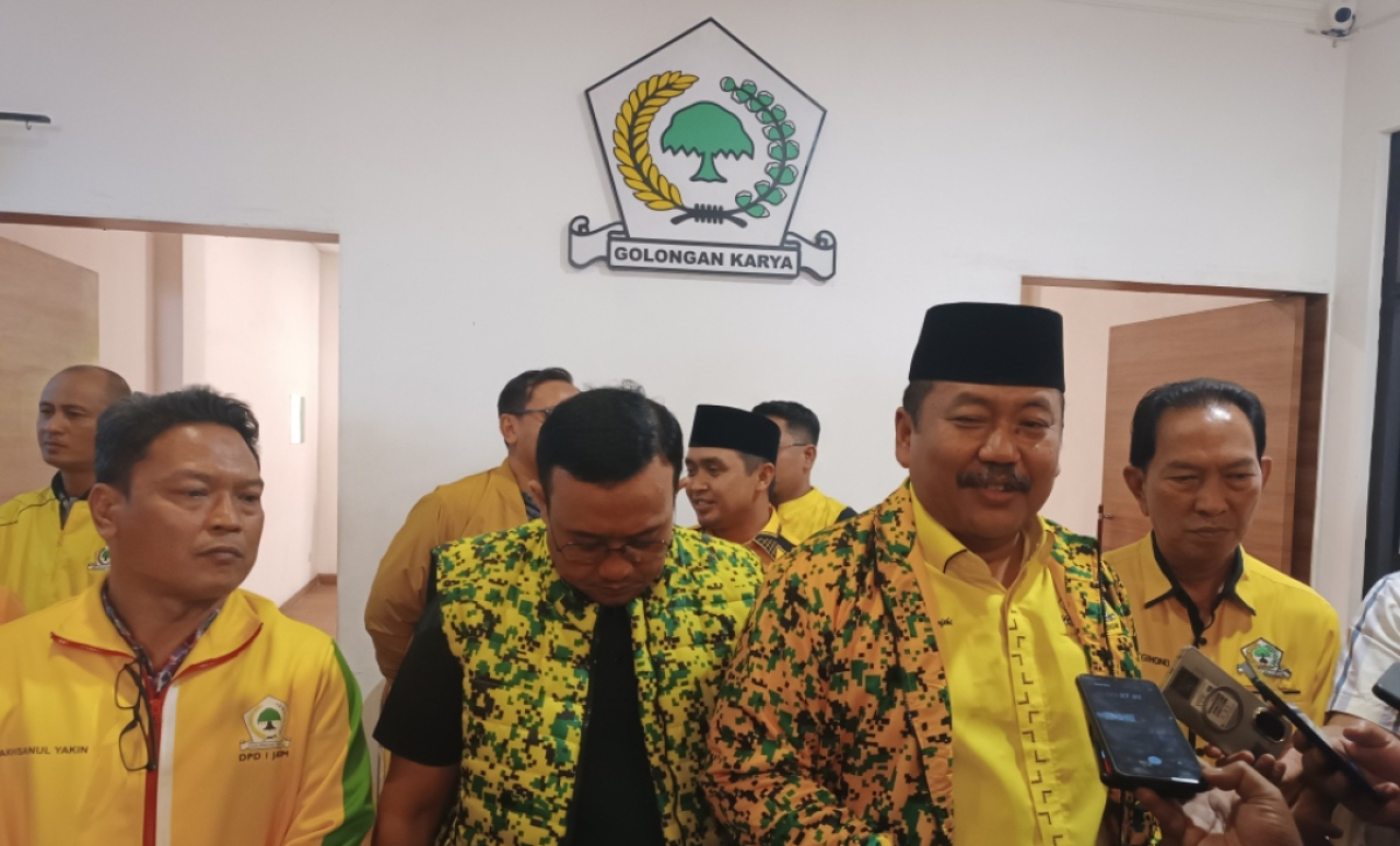 Ketua DPD Partai Golkar Jawa Timur, Ali Mufthi. (Insani/Jurnas.net)
