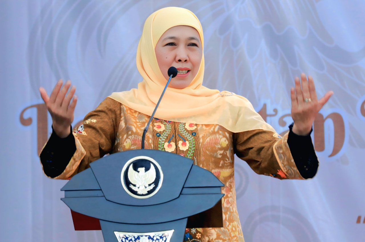 Gubernur Jawa Timur Khofifah Indar Parawansa. (Humas Pemprov Jatim)