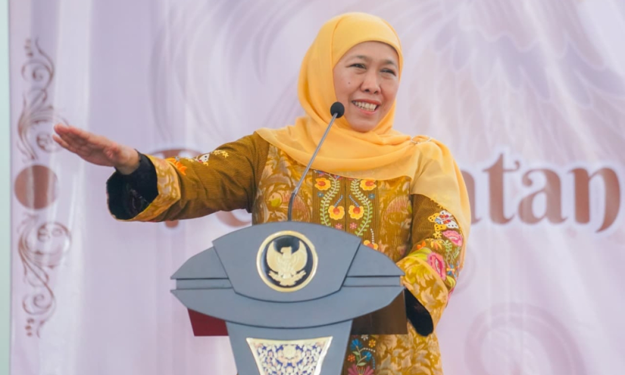 Gubernur Jawa Timur Khofifah Indar Parawansa. (Humas Pemprov Jatim)