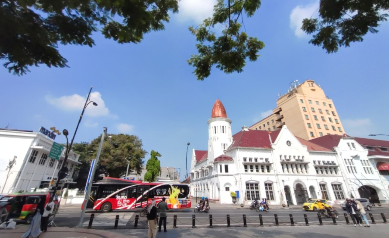 Kota lama merupakan salah satu destinasi wisata Surabaya. (Humas Pemkot Surabaya)
