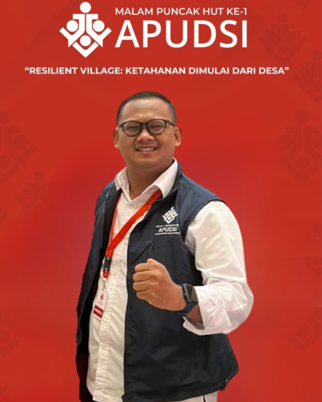 Eko Prasetyo resmi sebagai Koordinator Wilayah Asosiasi Pelaku Usaha Desa Seluruh Indonesia (APUDSI) Jawa Timur. (Dok: Jurnas.net)