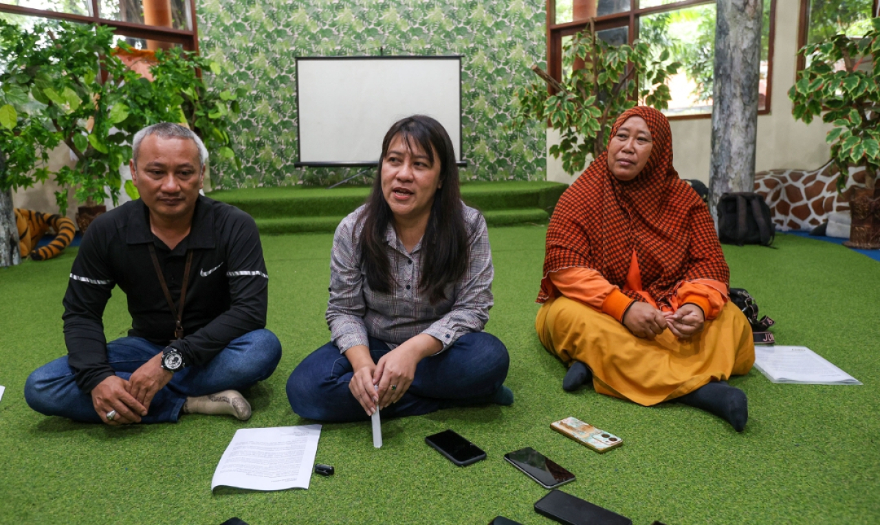 Manajeman KBS jumpa pers pasca penggeledahan oleh Kejati Jawa Timur. (Humas Pemkot Surabaya)