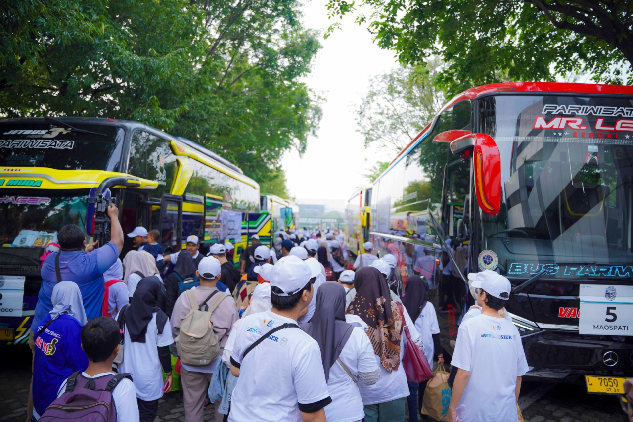 Kuota Terbatas! SIER Fasilitasi Mudik Gratis 2026 ke Sejumlah Kota di Jatim dan Jateng
