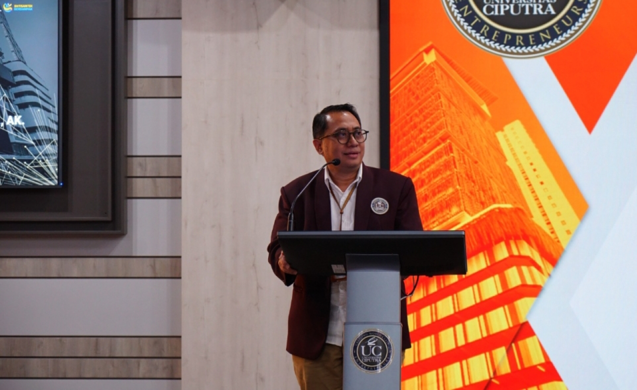 Rektor Universitas Ciputra, Wirawan ED Radianto. (Humas UC)