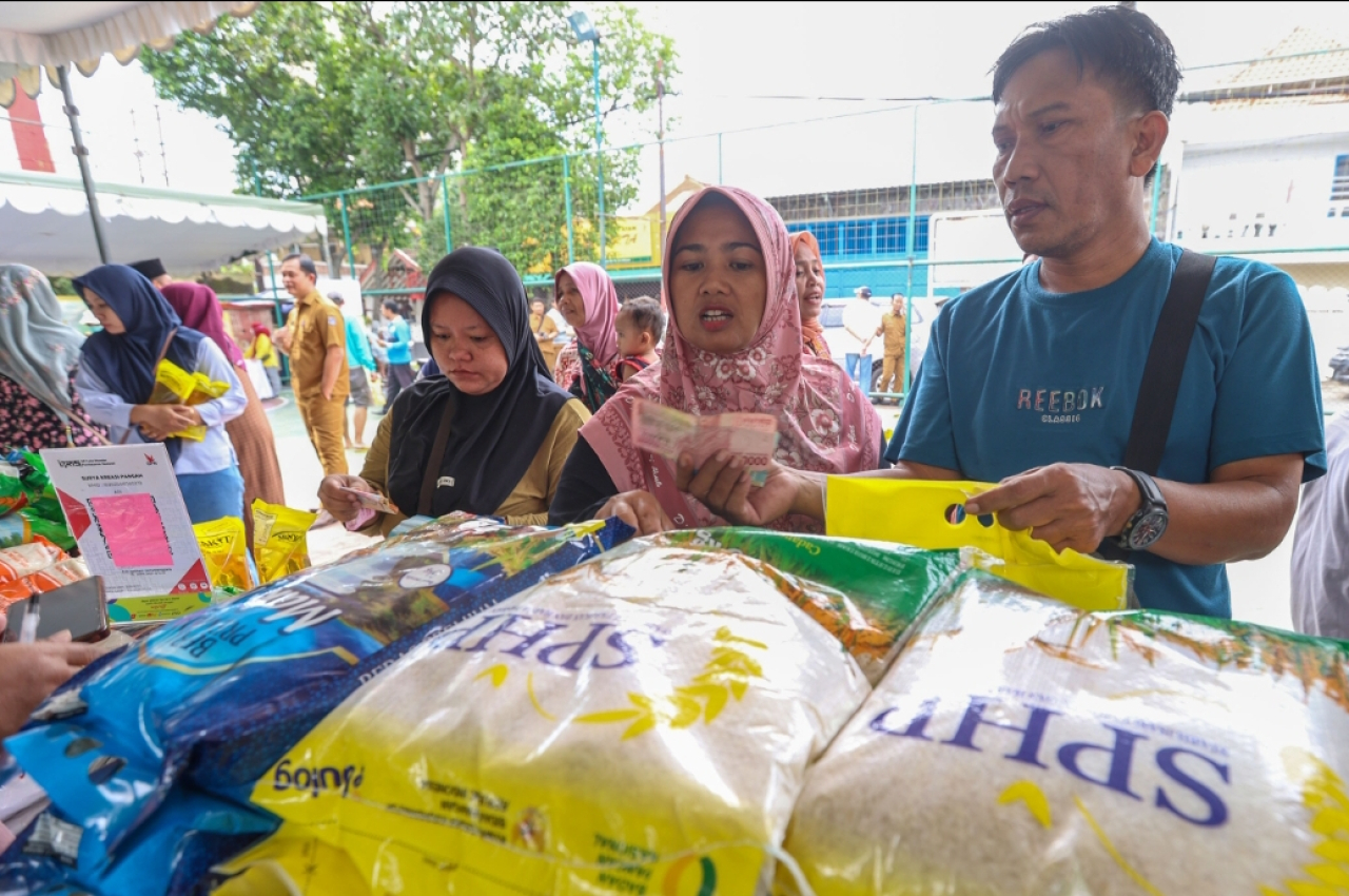 Gerakan Pangan Murah (GPM) di Kota Surabaya. (Humas Pemkot Surabaya)
