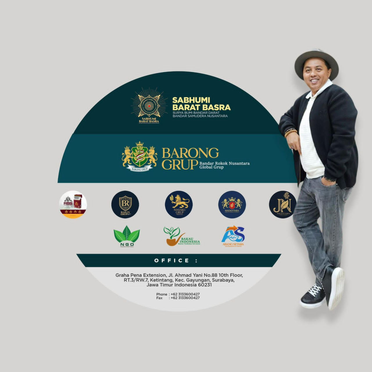 Pengusaha rokok asal Jawa Timur, HRM Khalilur R Abdullah Sahlawiy alias Gus Lilur. (Dok: Jurnas.net)