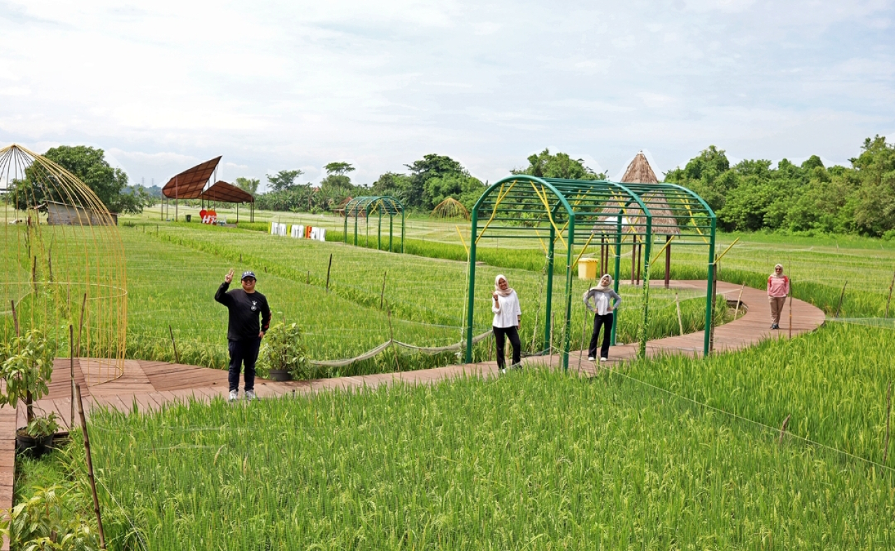 Wisata Kota Jeruk di Kota Surabaya. (Humas Pemkot Surabaya)