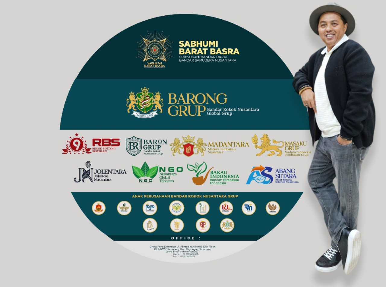 Founder Owner Bandar Rokok Nusantara Global Grup (BARONG Grup), HRM. Khalilur R Abdullah Sahlawiy alias Gus Lilur. (Dok: Jurnas.net)