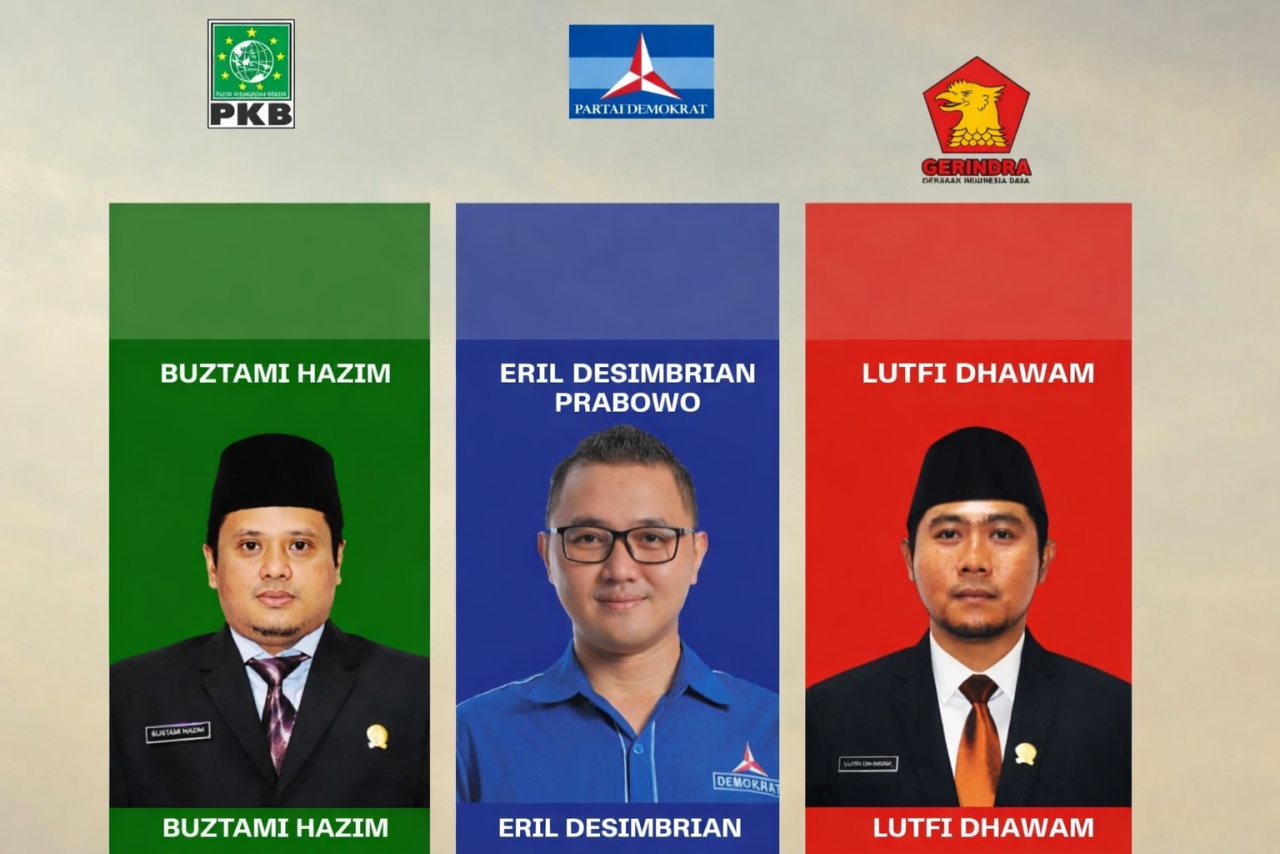 Tiga anggota DPRD Gresik dari Bawean yang absen acara HBH Bawean Internasional di Yogyakarta. (Dok: Jurnas.net)