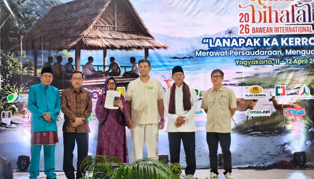 Ahsanul Haq resmi nahkodai Perkumpulan Bawean Nusantara (PBN). (Insani/Jurnas.net)