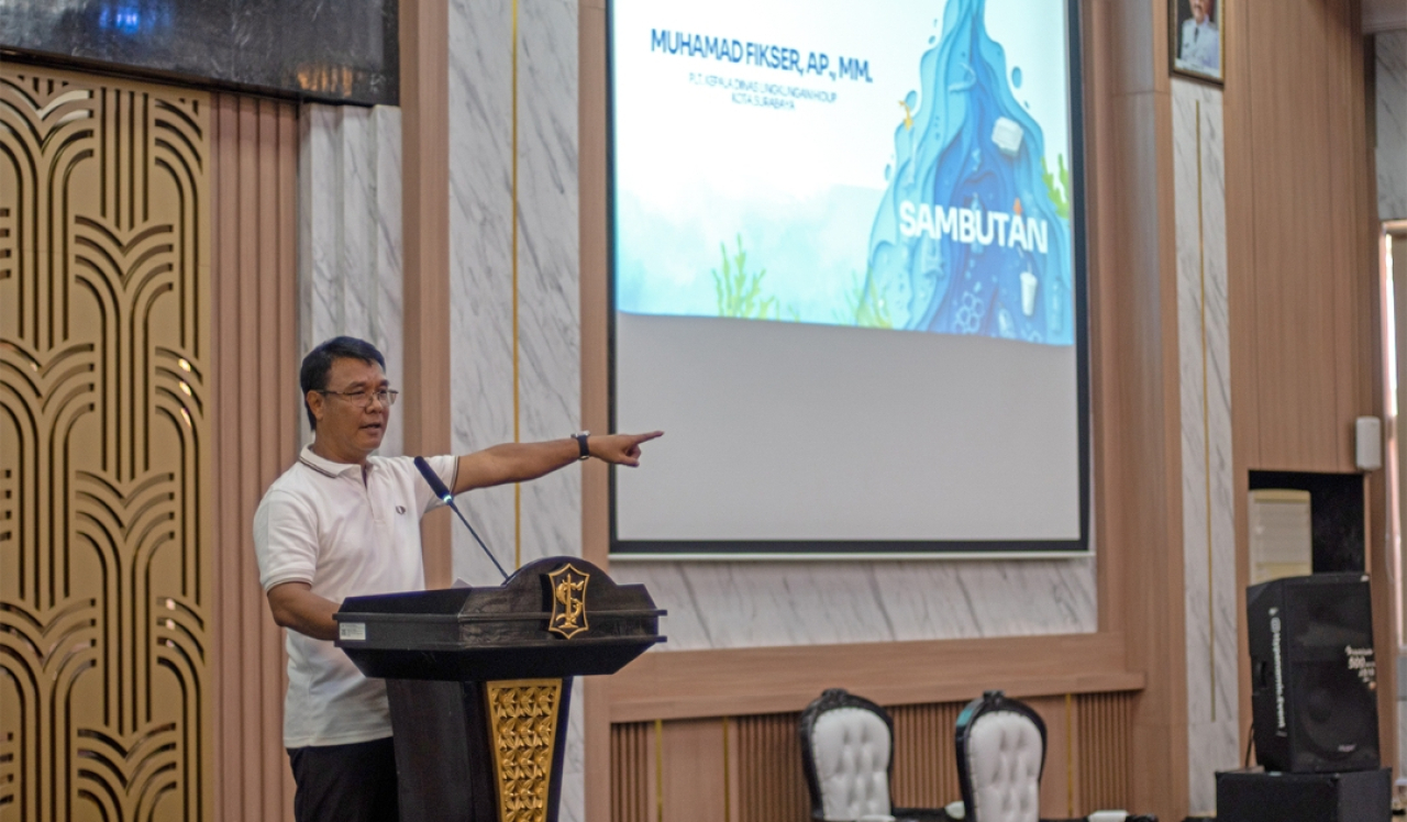 Pelaksana Tugas (Plt) Kepala Dinas Lingkungan Hidup (DLH) Kota Surabaya, M. Fikser. (Humas Pemkot Surabaya)