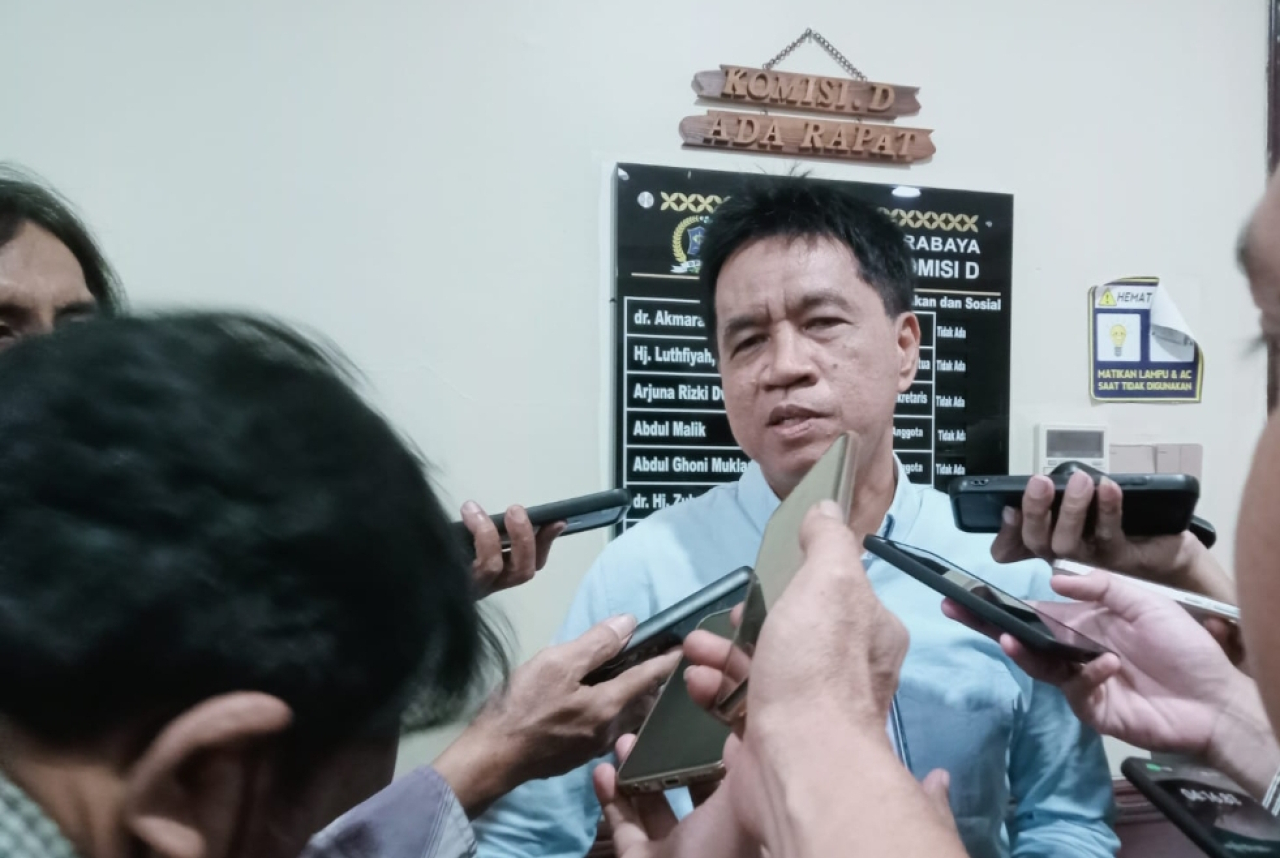 Anggota Komisi D DPRD Surabaya, Imam Syafi’i. (Insani/Jurnas.net)