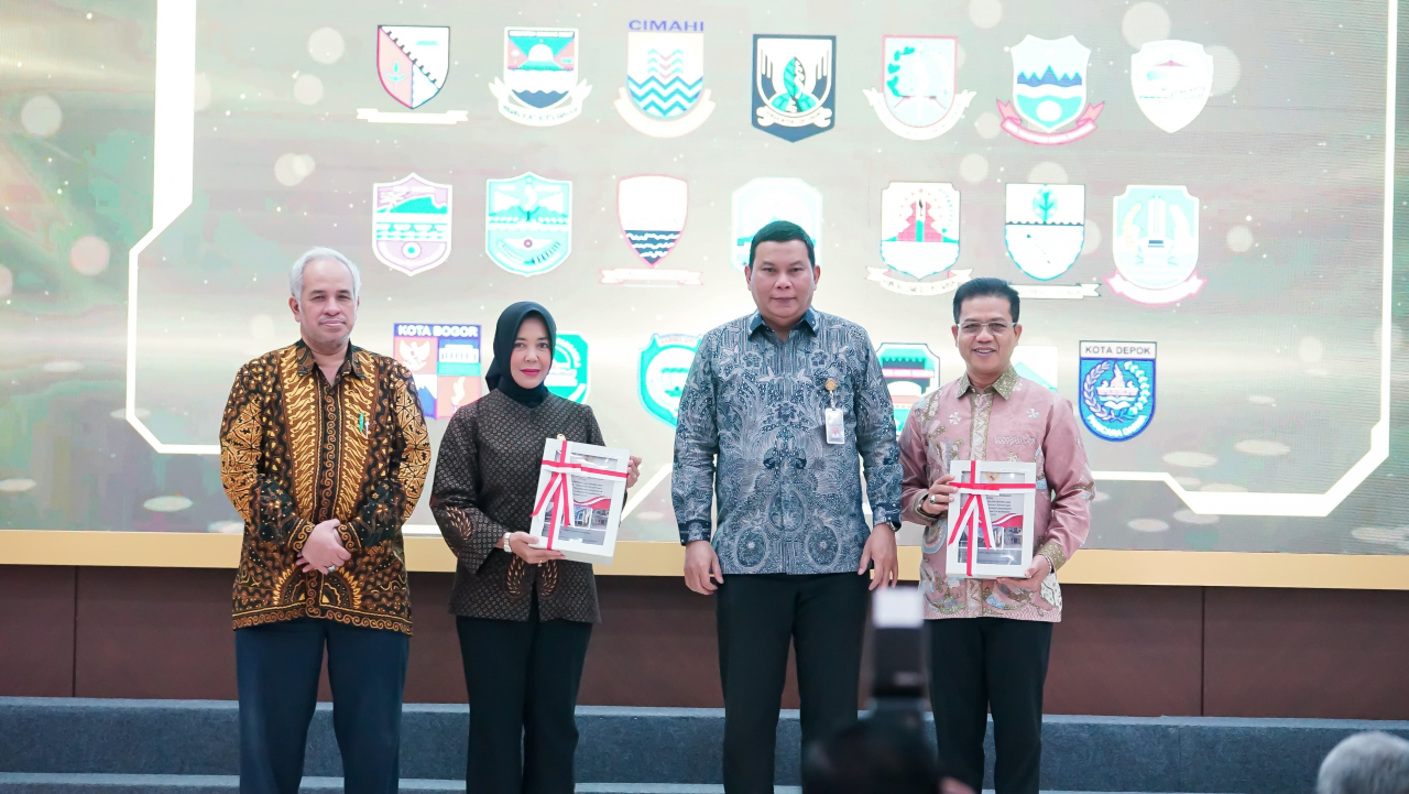Penyerahan WTP untuk Kabupaten Bandung. (Istimewa)