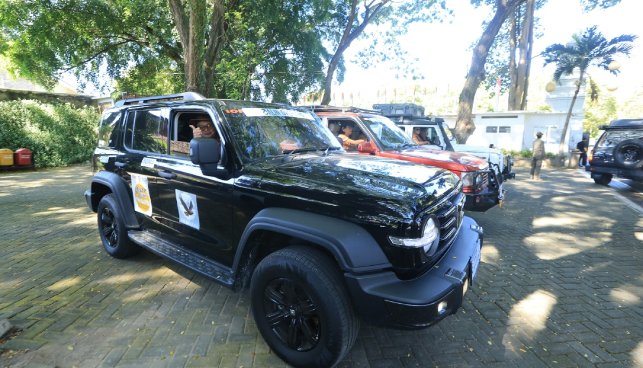 Komunitas overland dari berbagai daerah di Indonesia mengikuti Jalin Overland Expedition di Banyuwangi. (Humas Pemkab Banyuwangi)