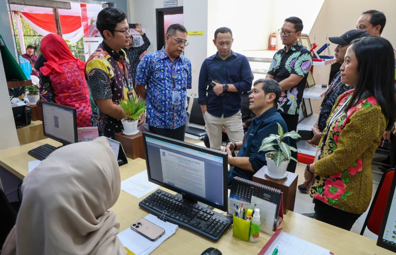 Komdigi sosialisasi Perlinsos di Kota Surabaya. (Humas Pemkot Surabaya)